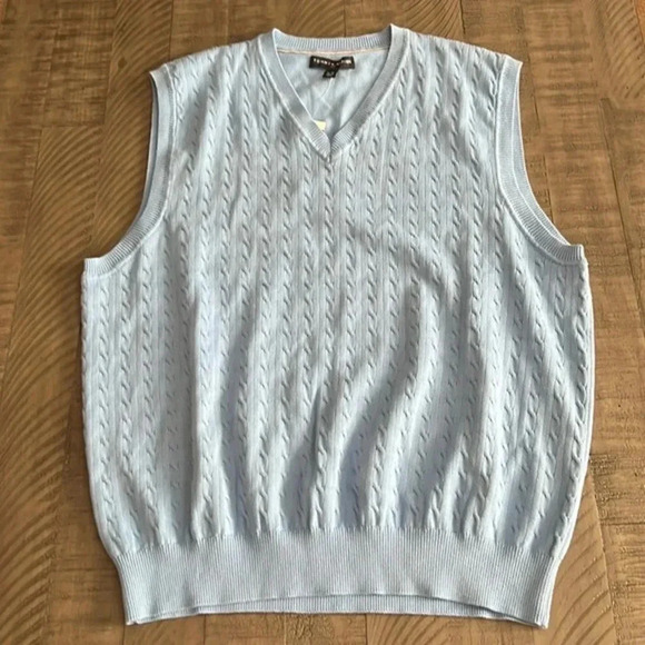 Men’s Tommy Hilfiger Golf Size XL Light Blue 100%cotton‎ Vest